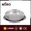 nobo wholesale stainless steel round plate
