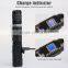 Hot Sale USB LED Flashlight High Quality A3 Torch Light Rechargeable Battery Flash Light Emergency Tactical Clip Flash Light
