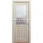 2015 New Design Golden MDF Wooden Security Swing Door