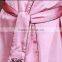 2016 new summer ladies sexy pajamas bathrobe Nightgown women's long sleeve silk bathrobe sleep robe smooth lady's robes
