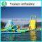 Guangdong Yushan Factory cheap giant inflatable floating water slide