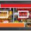 flintstone 9 inch AD905B shenzhen plastic casing motion activated pop monitor battery
