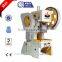 J23-40T mechanical press machine, metal plate hole press machine automatic used for door
