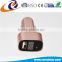 2 Port Type C Voltage Display Car Charger
