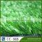 Single green plastic natural fake grass for playground decoration
