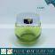 120ML Empty Green Coloured Facial Mask Glass Jar