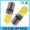 canbus accepted 12v dc led light bulb T10 cob light led bulbs