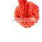 Nautical Monkey Fist orange Balls key ring 13430