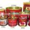 Factory sell directly!!28-30%brix tomate puree in tinned with low price