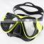 A standard diving equipment mask with Rubber oil in the frame, good touch with low price