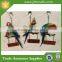 Handmade Painted Metal Crafts Fish Home Decoration