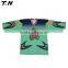 2015 Latest full sublimation Christmas printing v-neck ice hockey jersey