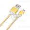Aluminum Shell Micro USB 2.0 Cable for smartphone