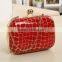 Women Clutches and Purses Beige Clutch Evening Bags                        
                                                Quality Choice