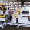 metal coiled material uncoiler straightener feeder 3 in 1 machine