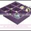 The high-end jewelry bo three Princess velvet flannel creative gift bo accessories storage bo cloth