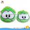 custom made funny face emoticon plush toy good quality soft stuffed emoji toy