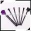5 pcs personalized makeup brush set