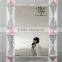 personalized fashionable crystal sounveir gifts glass wall mount picture frames
