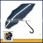 2016 new design upside down umbrella with reflective boarder and new promotion reverse inverted umbrella