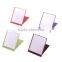 High quality rectangle shape plastic blank pocket mirror with cheap price