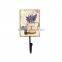 Customize Craft Art Iron Plaque Decorative Ceramic Wall Metal Fastening Hooks & Hangers