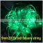 Hot selling remote control dimmer single color dimmable flash mode led blinking twinkle copper wire string lights