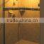 high quality frameless clear glass shower door