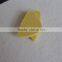 Online shopping felt pick, yellow ukulele picks