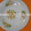 Ceramic salad bowl with cut edge, chinese ceramic bowls