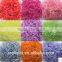 Various colors paper raffia ribbon shred for decoration gift basket pack