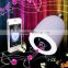 Music Controled Colorful smart light for Lighting Automation with Iphone/Android Control bulbs
