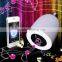 Music Controled Colorful smart light for Lighting Automation with Iphone/Android Control bulbs