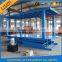 used home garage two cars use hydraulic double scissor lift table