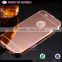2016 durable protective mobile phone case pc mirror aluminium bumper and pc case for huawei p8 lite