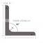 Hot Rolled Carbon Steel Bar Material Galvanized Iron 45 Degree Steel Angle Bar Size