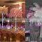 white Ostrich Feather for Wedding Centerpiece