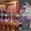 Hot sale Decorative Bleached colored Ostrich Feather