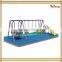 Outdoor Play Galvanized Steel Swing Set