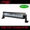 14 inch 24 volt epistar led light bar, curved aluminum led light bar 72w combo supply