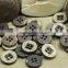 round flatback 4 holes nature corozo button