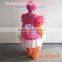 pink doll inflatable mascot costume carnival costume inflatable