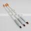 3pcs/set nail gel brush nail art brush nail pen