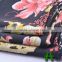 Shaoxing Textile woven 100D*100D floral printed fabric, lady garment fabric