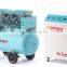 cabinet type movable super mute oilless air compressor (TW5504S)