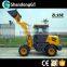 cheap 1.5T ZL15E mini wheel backhoe loader