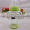 BPA Free 100ml /180ml/200ml Borosilicate Glass Baby Feeding Bottle With handle Pink Blue Green Baby Bottles