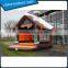Bouncy castle with Winter theme