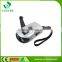 2 LED 40mA Lithium Battery rechargeable hand crank flashlight torch