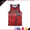Stars And Strips Usa Flag Printed Tank Top sublimation Streetwear Gym Vest for men                        
                                                Quality Choice